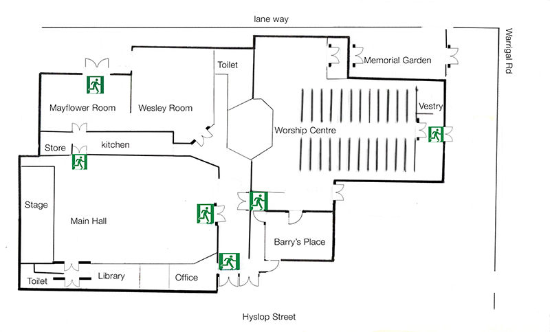 floor plan BUC